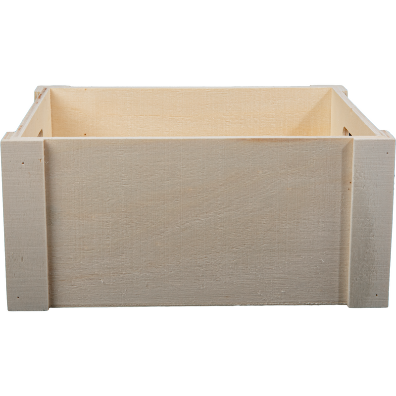Rosy Brown Urban Crafter Plywood Full Panel Storage Crate 22 x 18 x 10cm Woodcraft