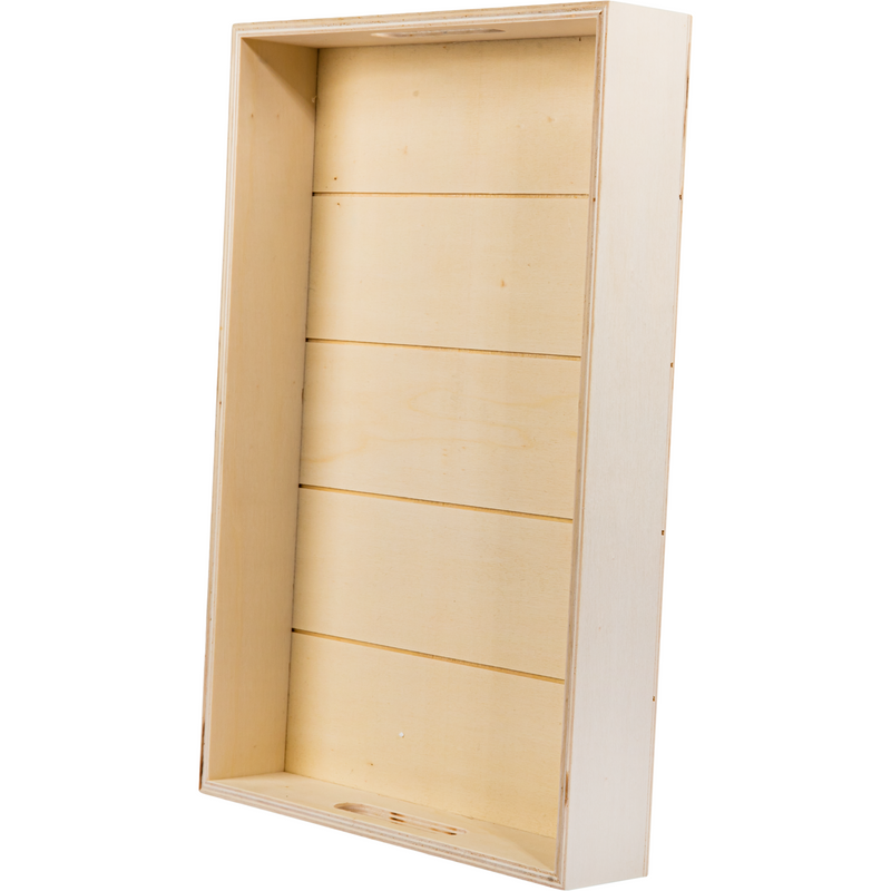 Wheat Urban Crafter Plywood Tray with Panel Look Base 36 x 24 x 5cm Woodcraft