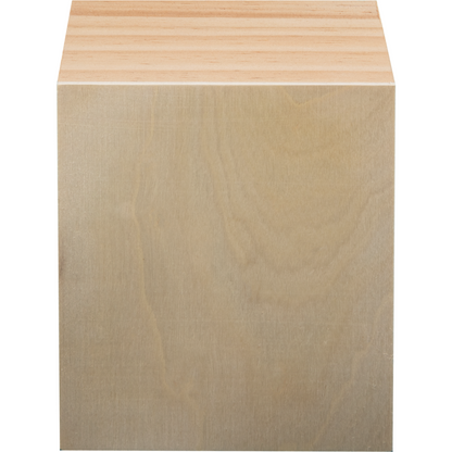 Rosy Brown Urban Crafter Plywood and Pine Three Drawer Storage Box 11 x 17 x 14.5cm Boxes