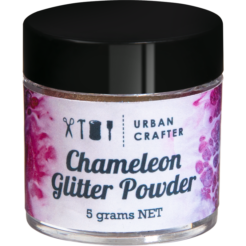 Black Urban Crafter Chameleon Powder-Gold 5g Resin Craft