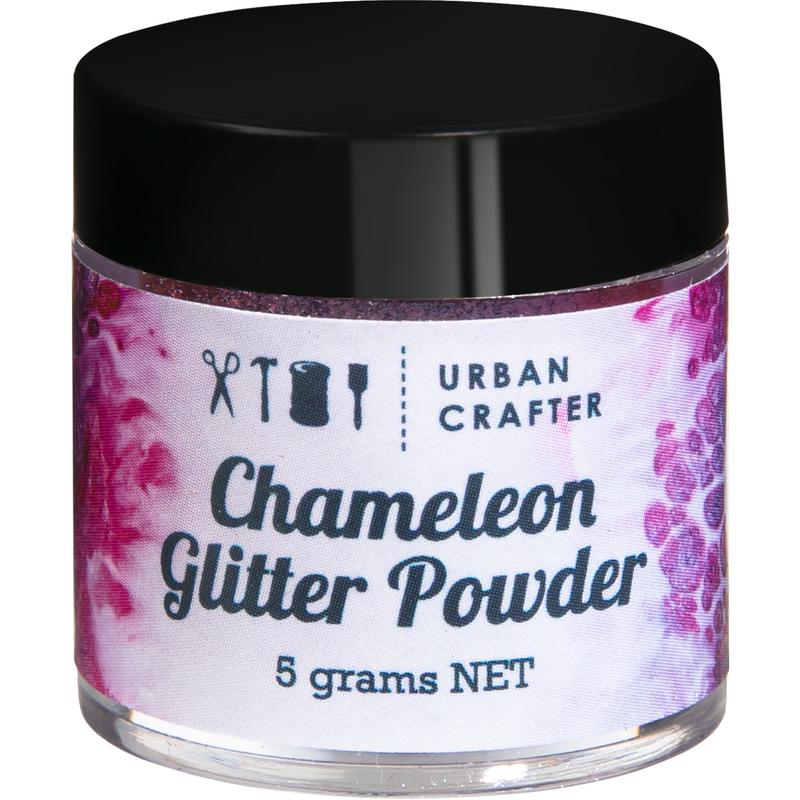 Black Urban Crafter Chameleon Powder-Plum 5g Resin Craft