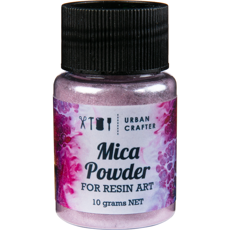 Gray Urban Crafter Resin Mica Powder-Luster Violet 10g Resin Craft