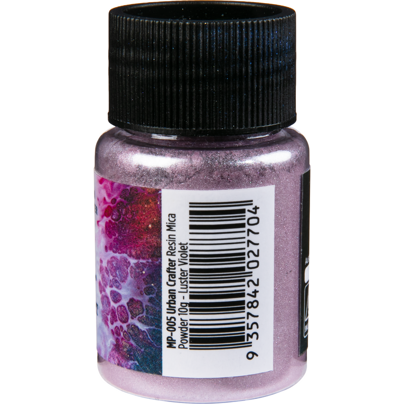 Light Gray Urban Crafter Resin Mica Powder-Luster Violet 10g Resin Craft