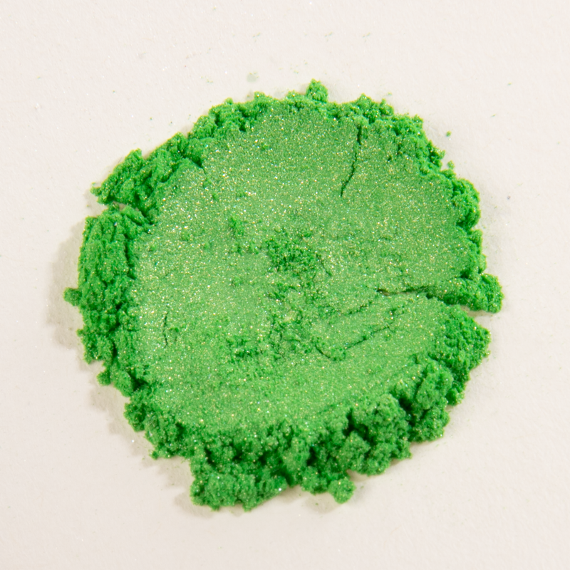 Antique White Urban Crafter Resin Mica Powder-Apple Green 10g Resin Craft