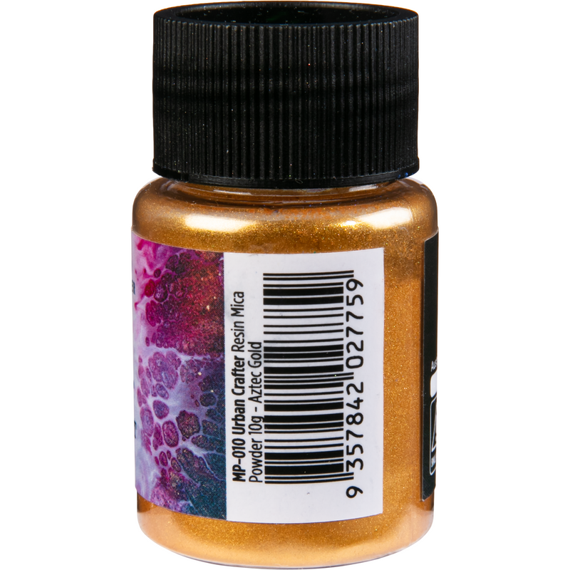 Tan Urban Crafter Resin Mica Powder-Aztec Gold 10g Resin Craft