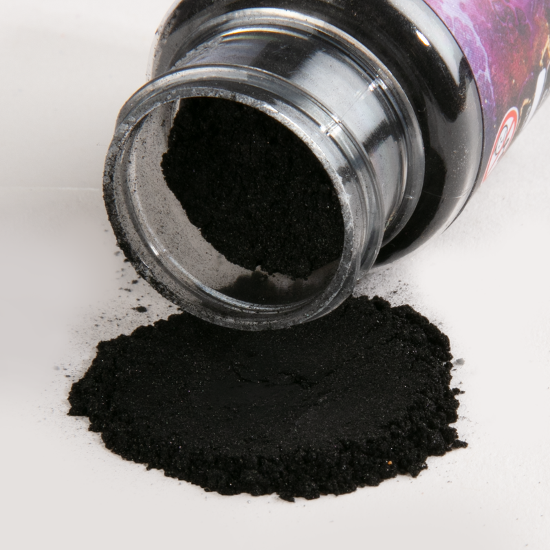Black Urban Crafter Resin Mica Powder-Black Pearl 10g Resin Craft