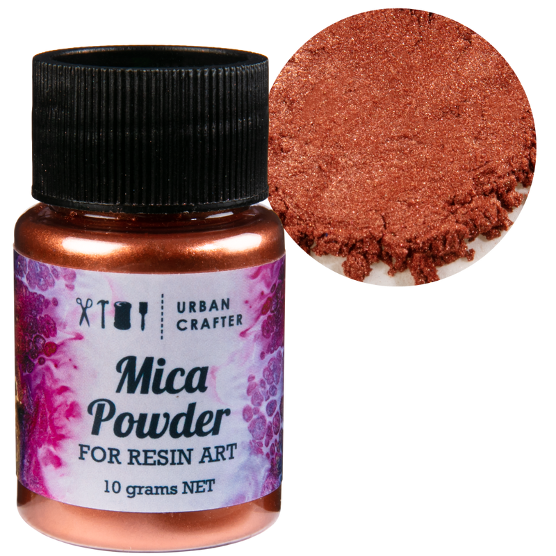 Sienna Urban Crafter Resin Mica Powder-Bronze 10g Resin Craft