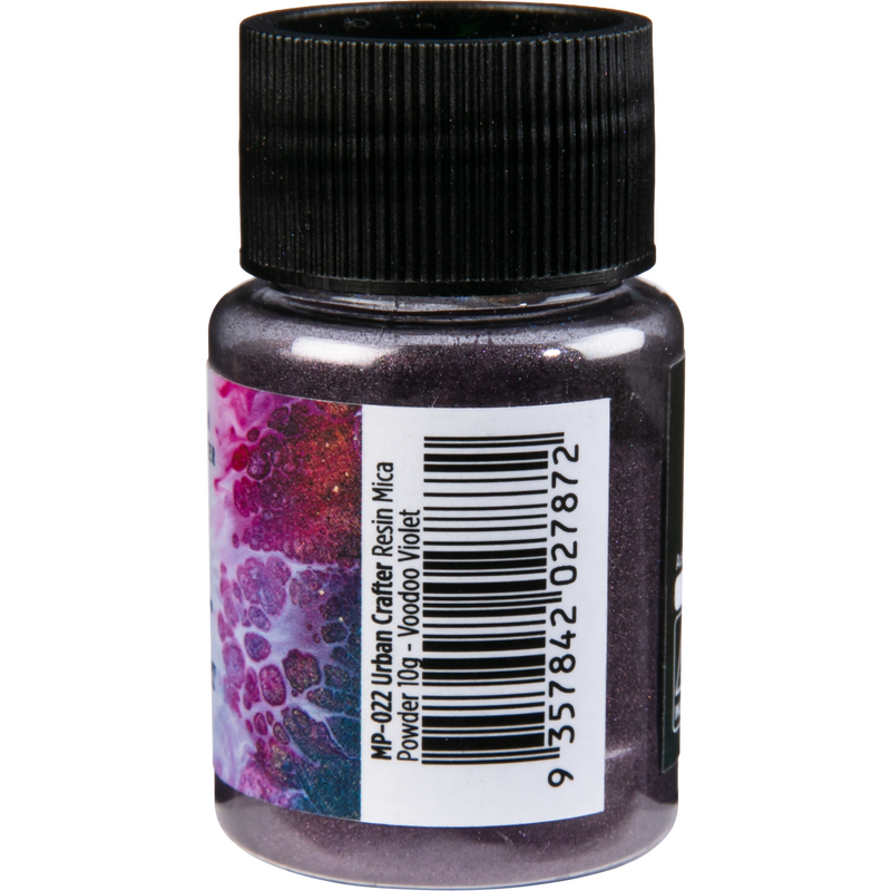 Light Gray Urban Crafter Resin Mica Powder-Voodoo Violet 10g Resin Craft