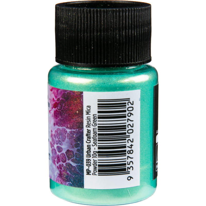 Light Gray Urban Crafter Resin Mica Powder-Seafoam Green 10g Resin Dyes Pigments and Colours