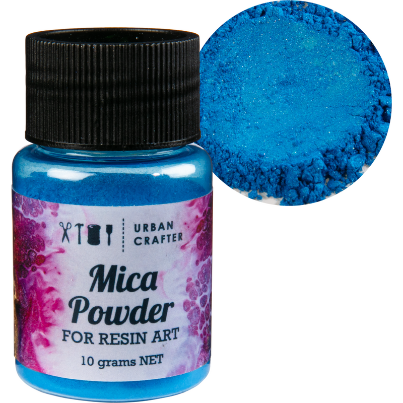 Gray Urban Crafter Resin Mica Powder-Cobalt Blue 10g Resin Dyes Pigments and Colours