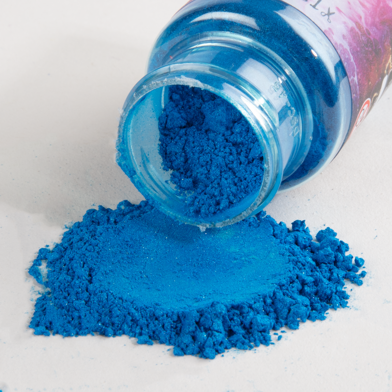 Dark Cyan Urban Crafter Resin Mica Powder-Cobalt Blue 10g Resin Dyes Pigments and Colours