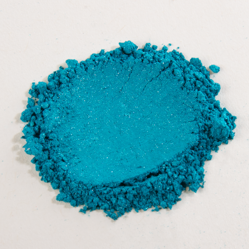 Dark Cyan Urban Crafter Resin Mica Powder-Peacock Green 10g Resin Craft