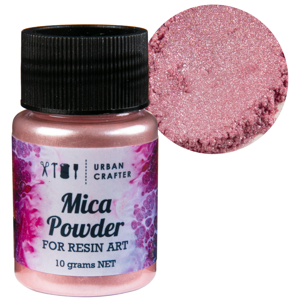 Rosy Brown Urban Crafter Resin Mica Powder-Rose Pink 10g Resin Craft