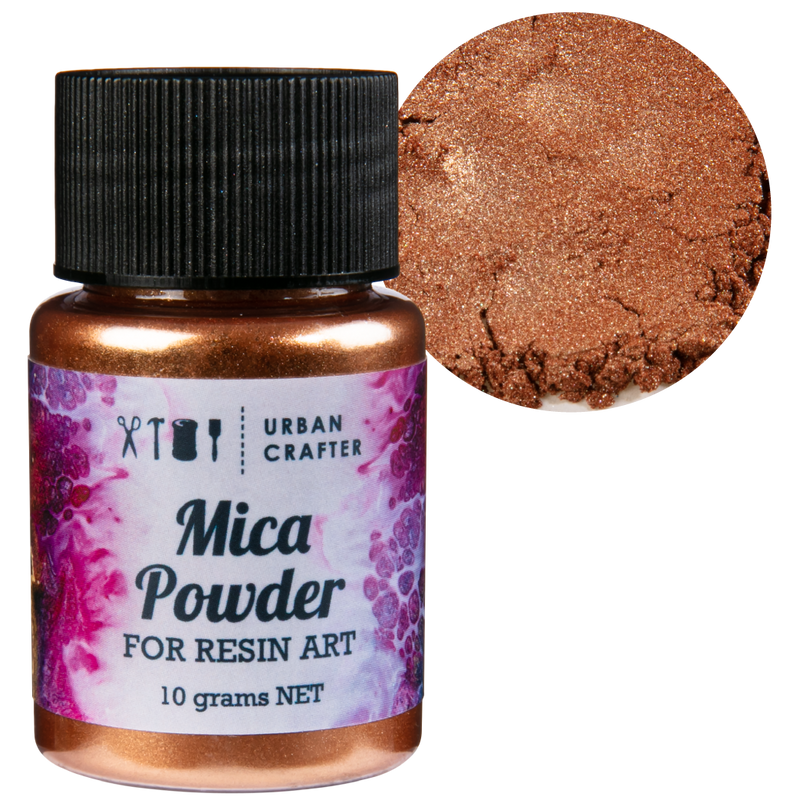 Sienna Urban Crafter Resin Mica Powder-Copper 10g Resin Craft