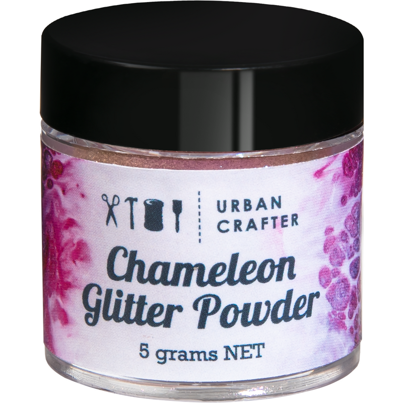 Black Urban Crafter Chameleon Powder-Rosegold 5g Resin Craft