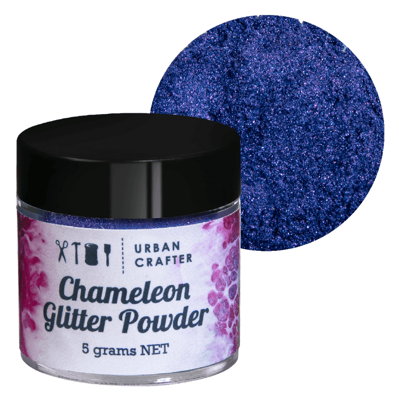 Midnight Blue Urban Crafter Chameleon Powder-Orchid 5g Resin Craft