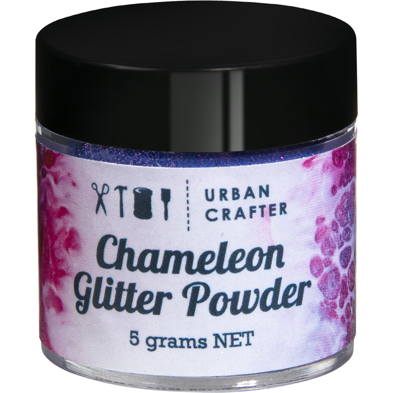 Light Gray Urban Crafter Chameleon Powder-Orchid 5g Resin Craft