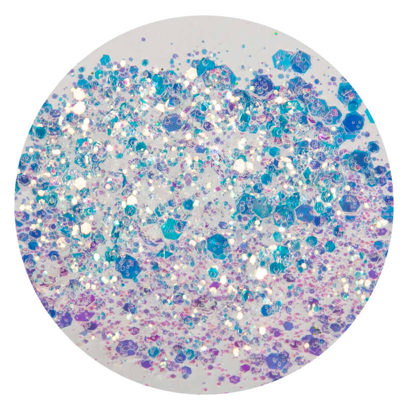 Gray Urban Crafter Mixology Opal Chunky Glitter -Magic Opal 10 Resin Craft