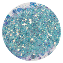 Cadet Blue Urban Crafter Mixology Opal Chunky Glitter-Sky Blue Opal 10g Resin Craft