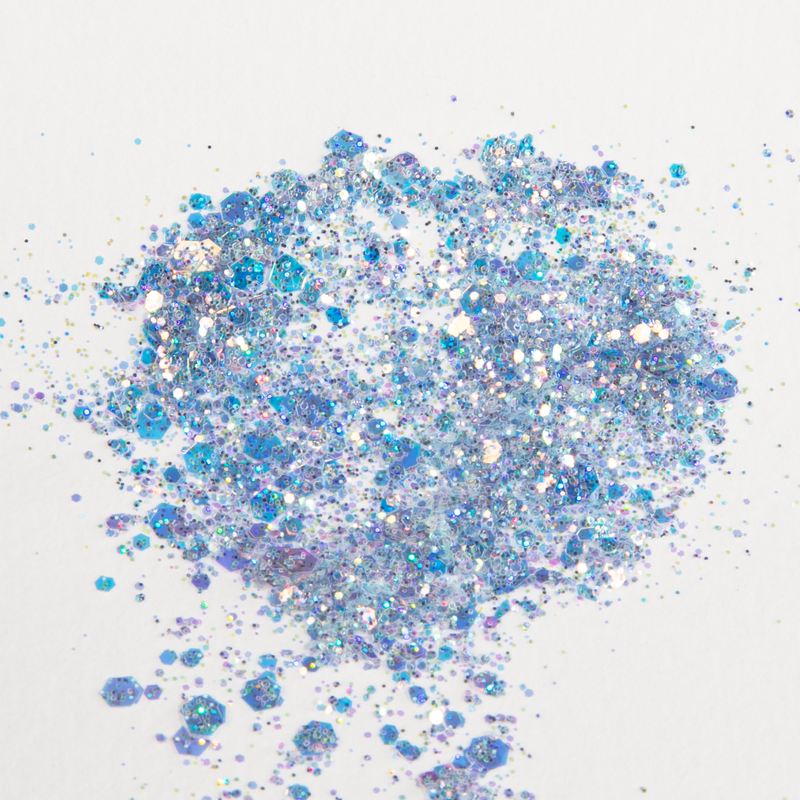 Lavender Urban Crafter Mixology Opal Chunky Glitter-Blue Opal 10g Resin Craft