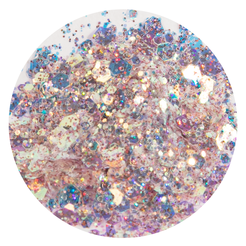 Rosy Brown Urban Crafter Mixology Opal Chunky Glitter-Violet Opal 10g Resin Craft