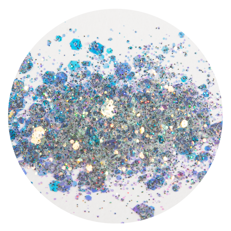 Light Gray Urban Crafter Mixology Opal Chunky Glitter-Purple Opal 10g Resin Craft