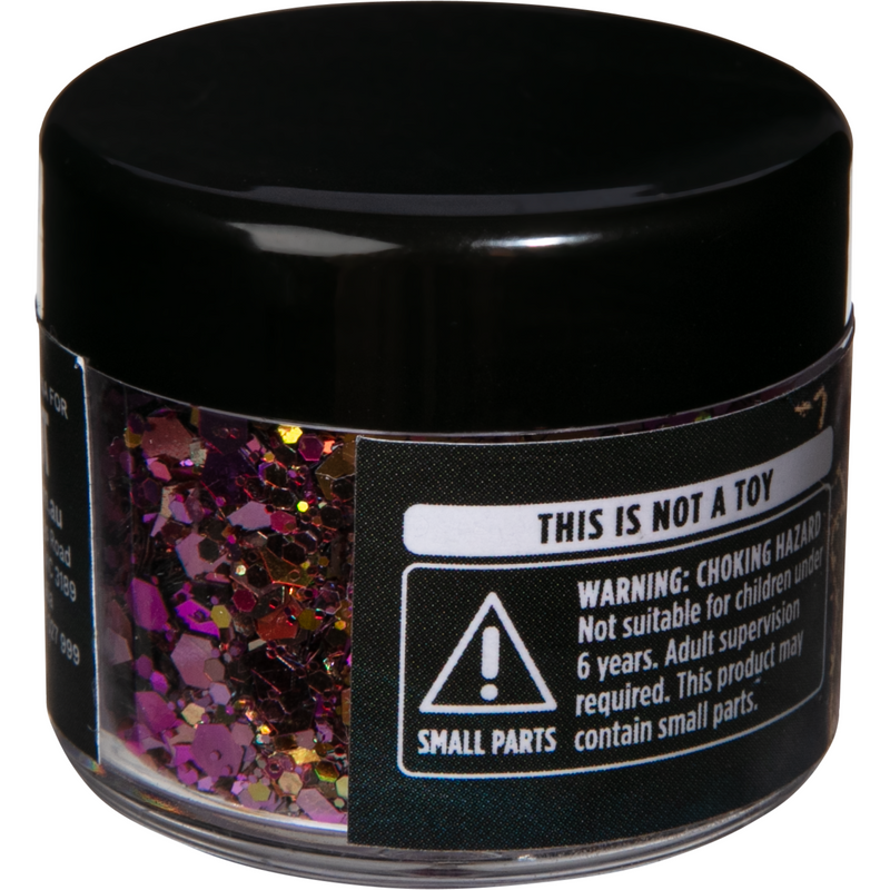 Black Urban Crafter Chameleon Chunky Glitter-Bronze, Violet 10g Resin Craft