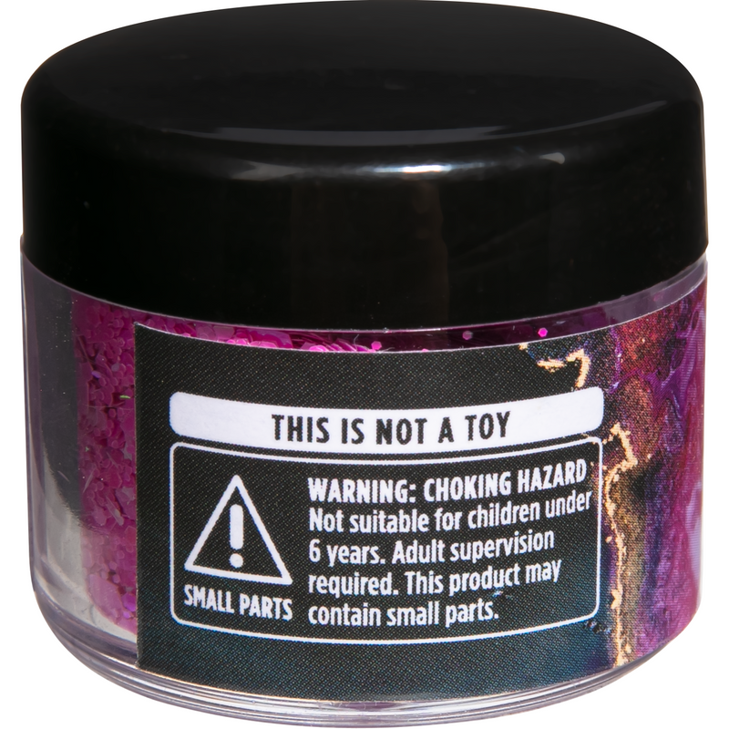 Black Urban Crafter Chameleon Chunky Glitter-Fuchsia, Violet 10g Resin Craft