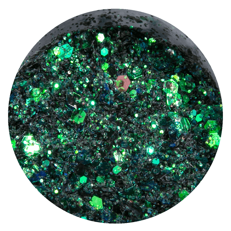 Dark Slate Gray Urban Crafter Chameleon Chunky Glitter-Christmas Green 10g Resin Craft