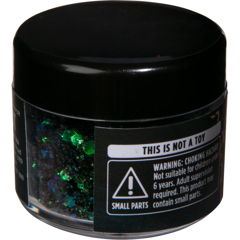 Black Urban Crafter Chameleon Chunky Glitter-Christmas Green 10g Resin Craft