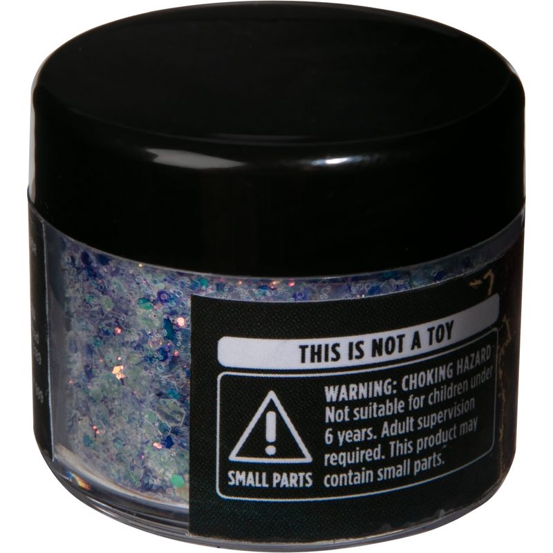 Black Urban Crafter Chameleon Chunky Glitter-Iridescent Lavender 10g Resin Craft