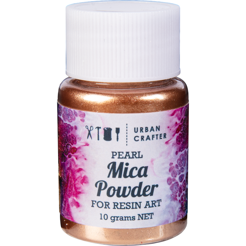 Light Gray Urban Crafter Mica Powder-Bronze 10g Resin Craft