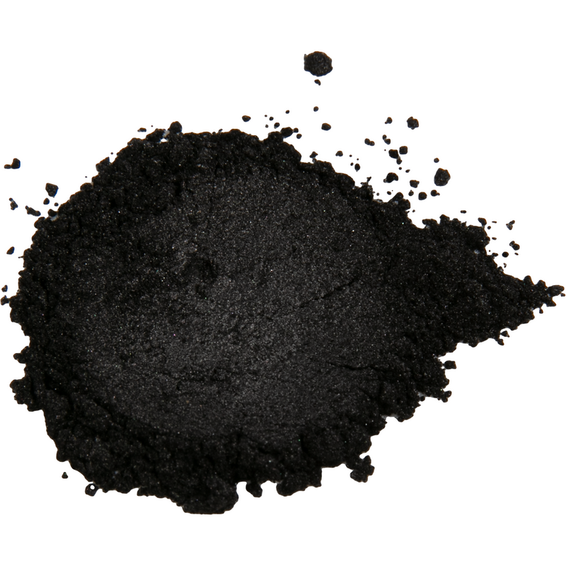 Black Urban Crafter Mica Powder-Black 10g Resin Craft