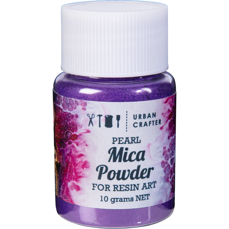 Light Gray Urban Crafter Mica Powder-Dark Purple 10g Resin Craft