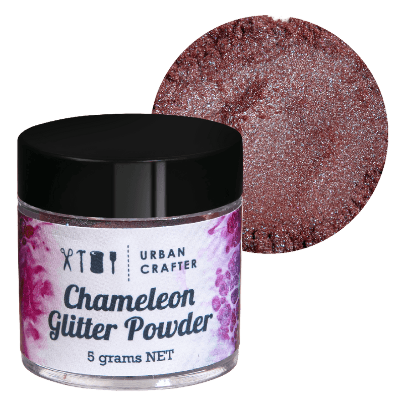 Dim Gray Urban Crafter Chameleon Powder-Green 5g Resin Craft