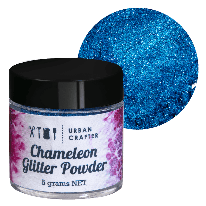 Dark Slate Blue Urban Crafter Chameleon Powder-Blue 5g Resin Craft