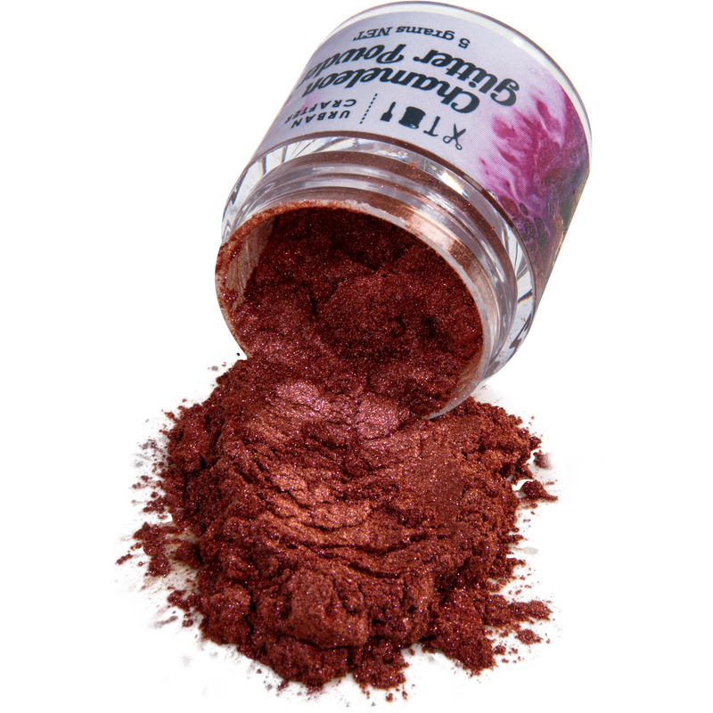 Saddle Brown Urban Crafter Chameleon Powder-Fuchsia 5g Resin Craft