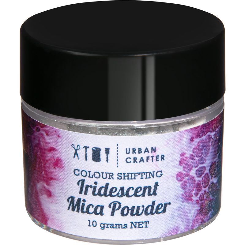 Thistle Urban Crafter Iridescent Colour Shifting Micas Pigment -Iridescent Green Pearl 10g Resin Craft