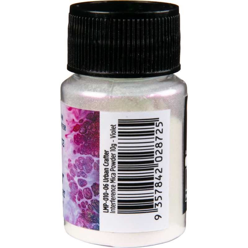 Black Urban Crafter Interference Mica Powder-Interference Violet 10g Resin Craft