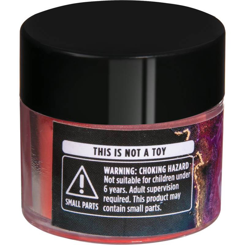 Black Urban Crafter Glow In The Dark Pigment-Red 10g Resin Craft