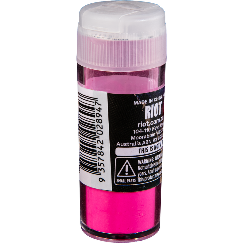 Black Urban Crafter Glow In The Dark Pigment-Fuchsia 10g Resin Craft