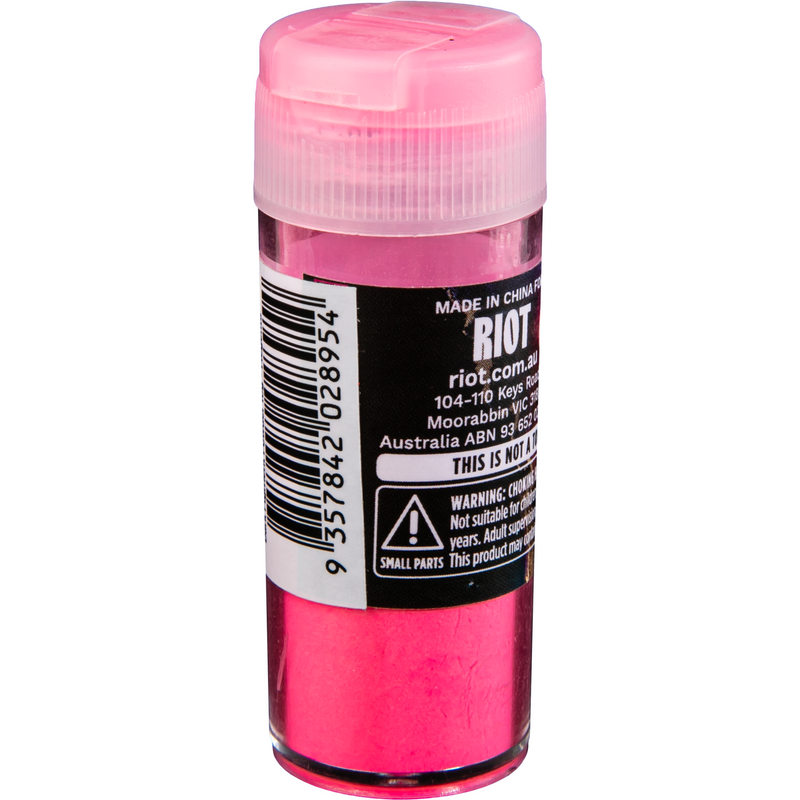 Black Urban Crafter Glow In The Dark Pigment-Magenta 10g Resin Craft