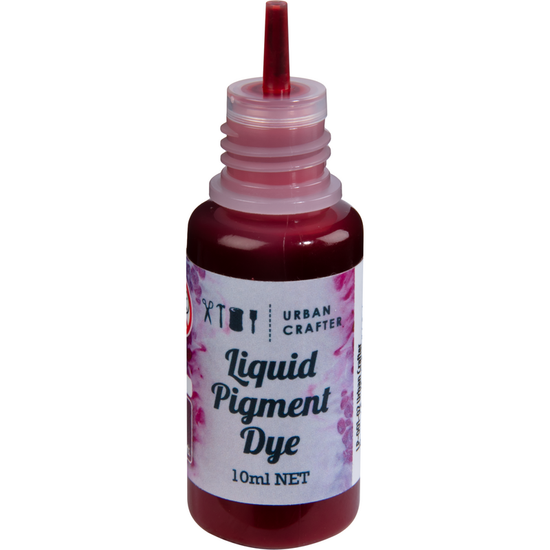 Dark Gray Urban Crafter Liquid Pigment Dye-Purplish Red 10ml Resin Craft