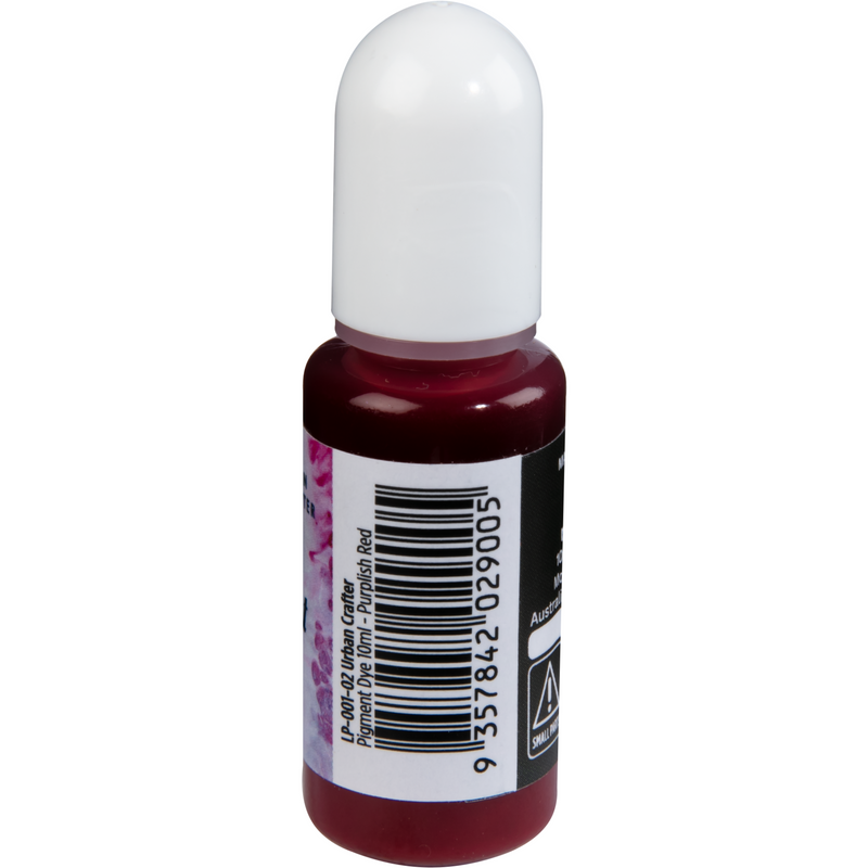 Light Gray Urban Crafter Liquid Pigment Dye-Purplish Red 10ml Resin Craft