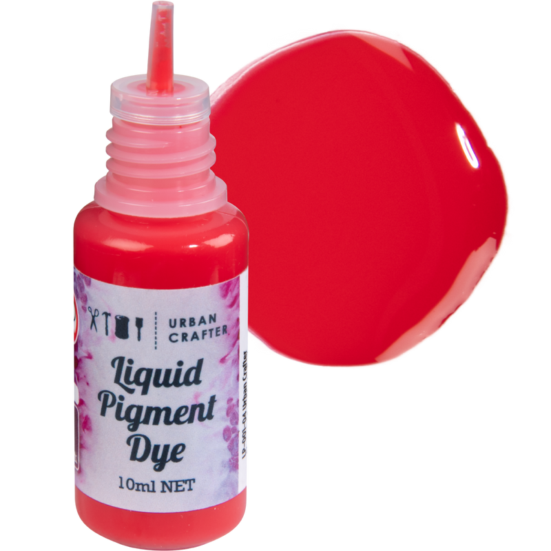 Gray Urban Crafter Liquid Pigment Dye-Red 10ml Resin Craft