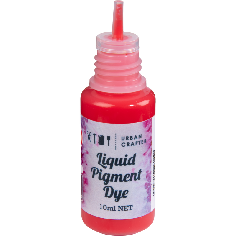 Gray Urban Crafter Liquid Pigment Dye-Red 10ml Resin Craft