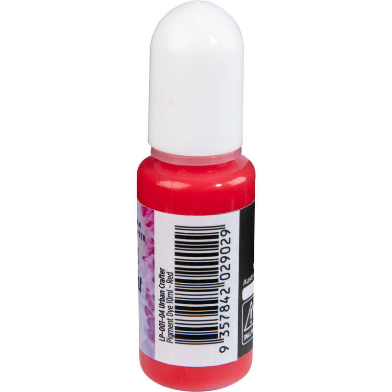 Light Gray Urban Crafter Liquid Pigment Dye-Red 10ml Resin Craft