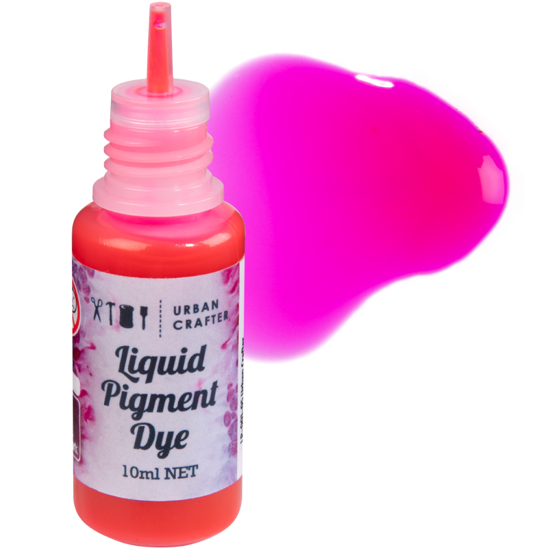 Thistle Urban Crafter Liquid Pigment Dye-Pink 10ml Resin Craft