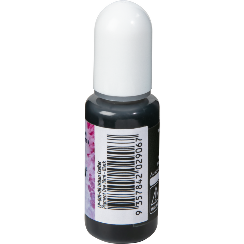 Dark Slate Gray Urban Crafter Liquid Pigment Dye-Black 10ml Resin Craft