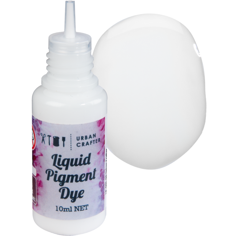 Light Gray Urban Crafter Liquid Pigment Dye-White 10ml Resin Craft